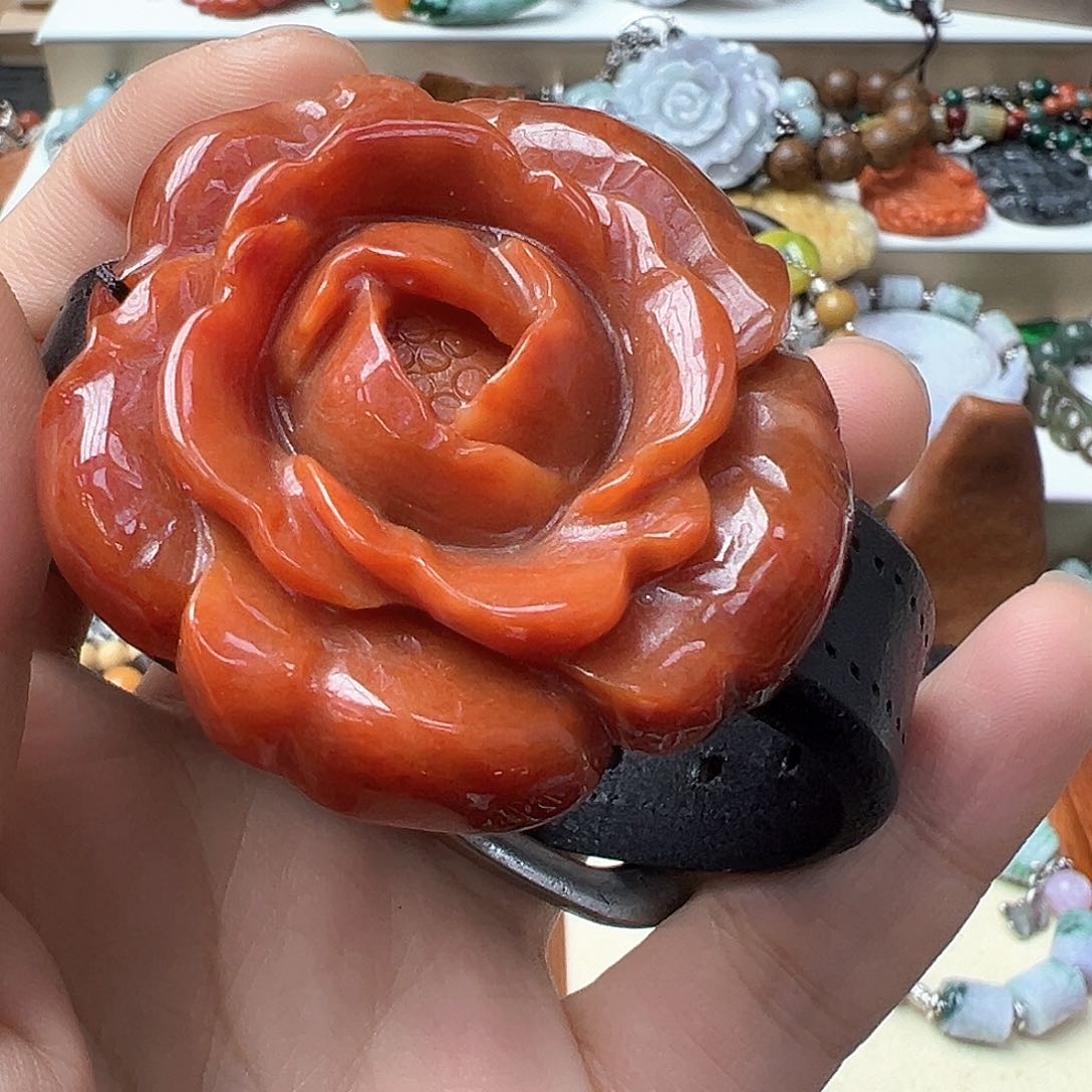 翡翠戒指未镶嵌神***3