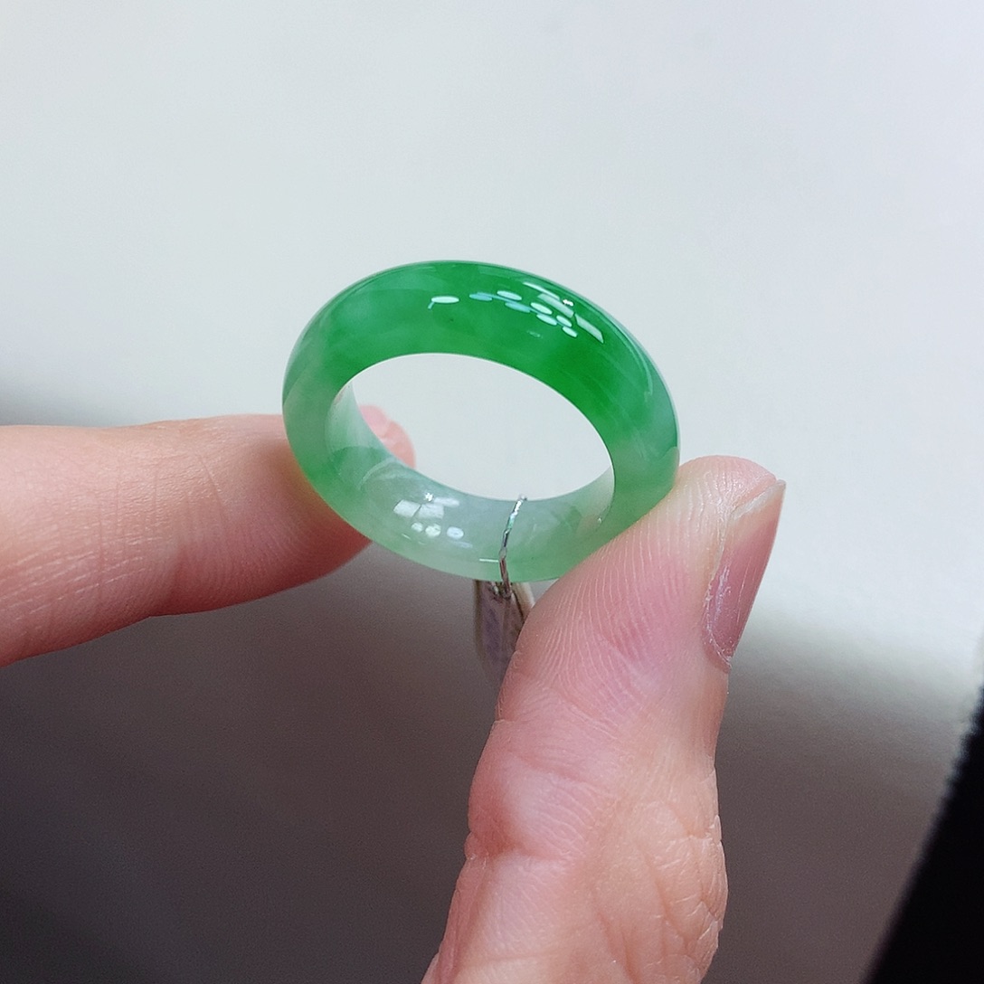 未镶嵌戒指翡翠15号