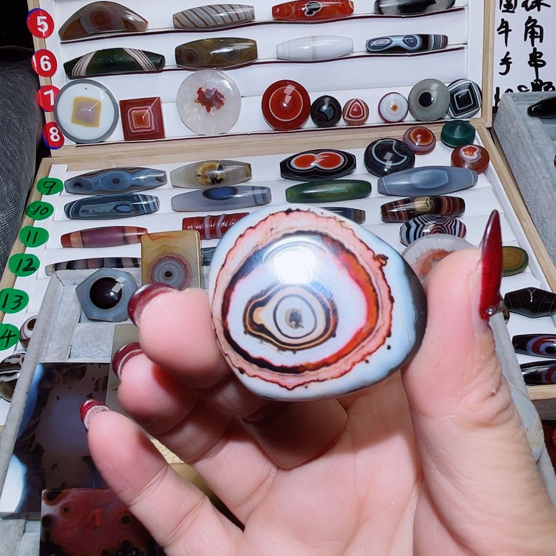 玛瑙/玉髓颈饰未镶嵌冰***9