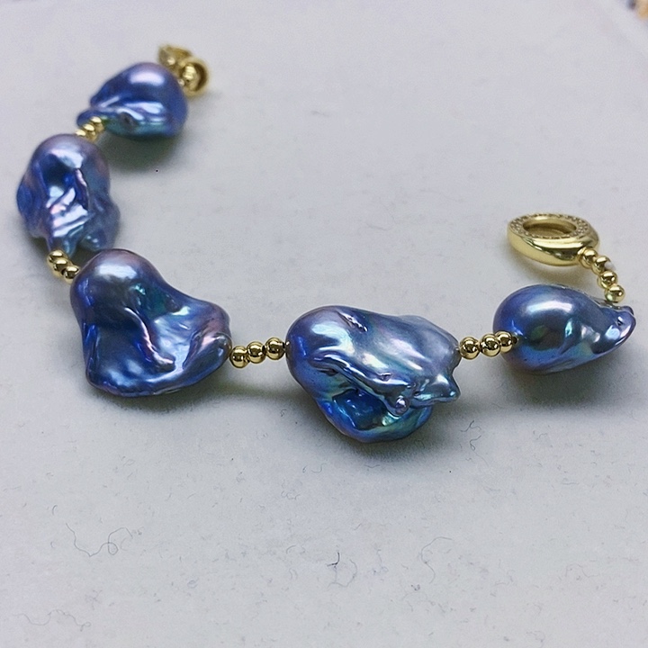 银S925镶嵌耳饰淡水珍珠