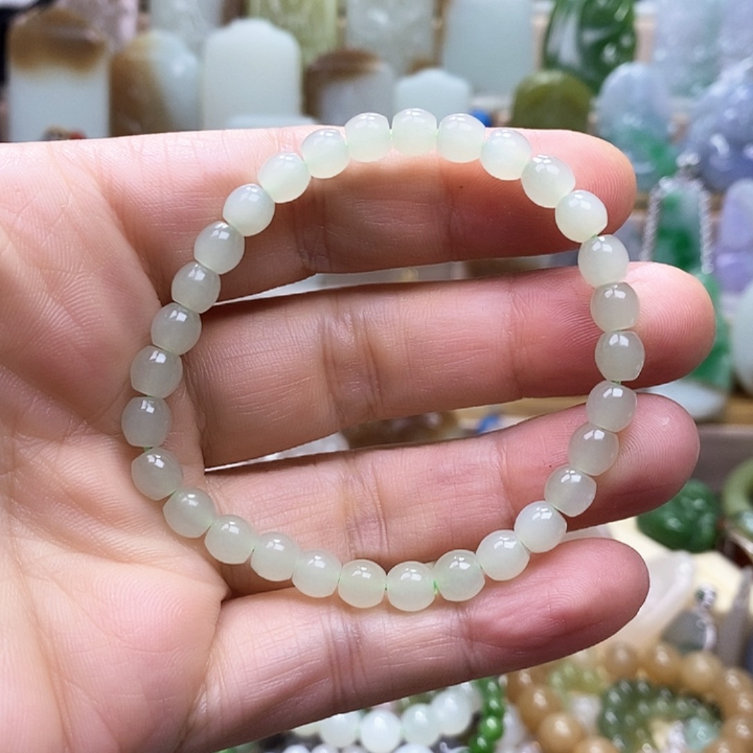 和田玉手链未镶嵌