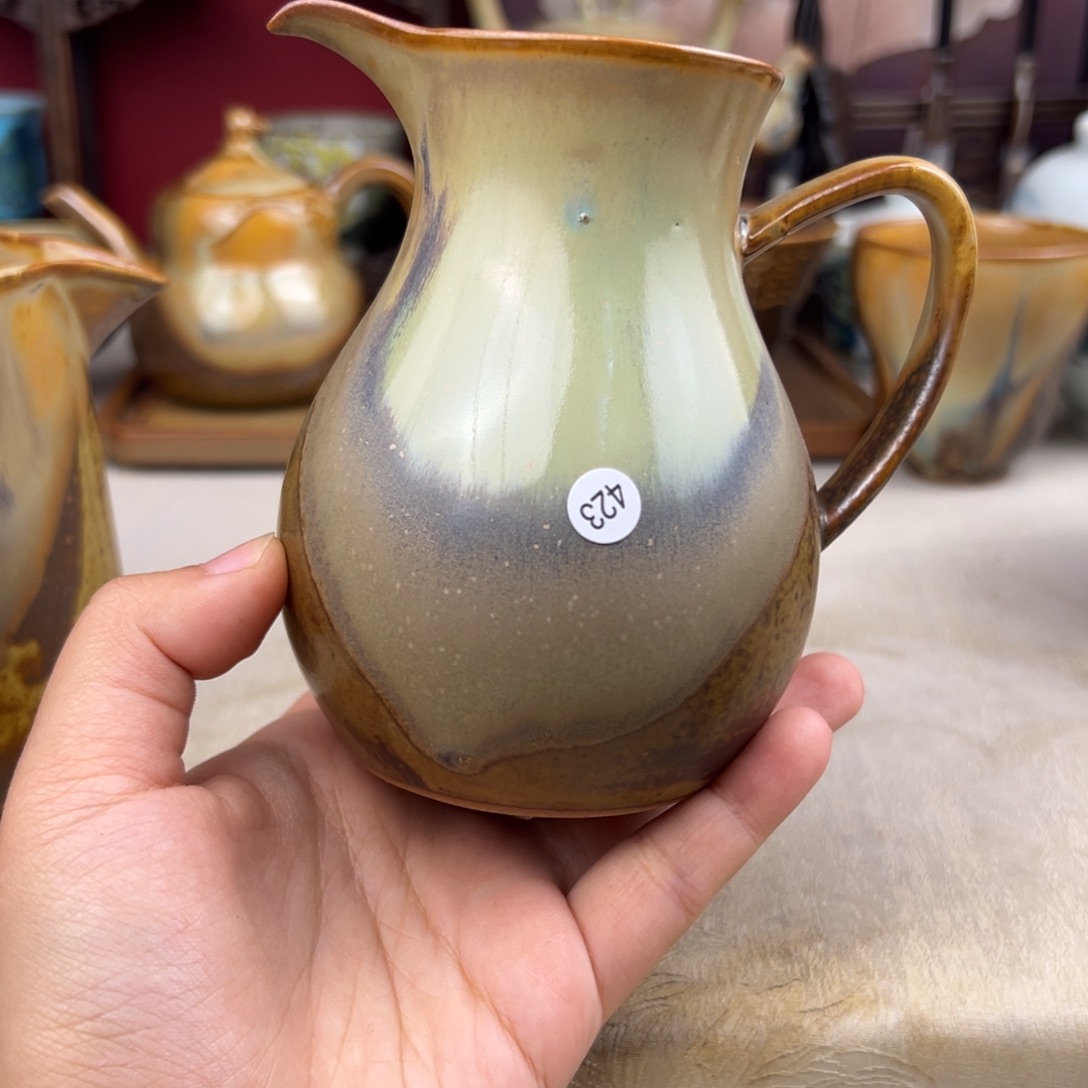 杯纯手工柴烧主人杯微瑕