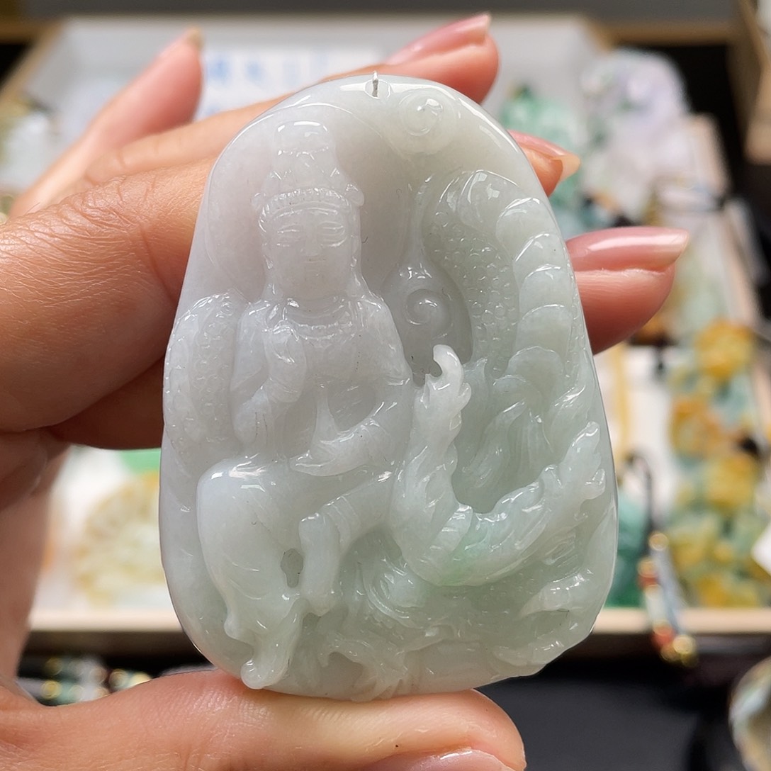 翡翠吊坠(不含链)未镶嵌