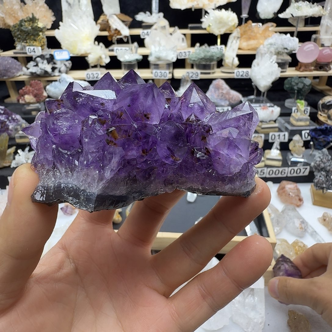 九***姐石材天然水晶摆件