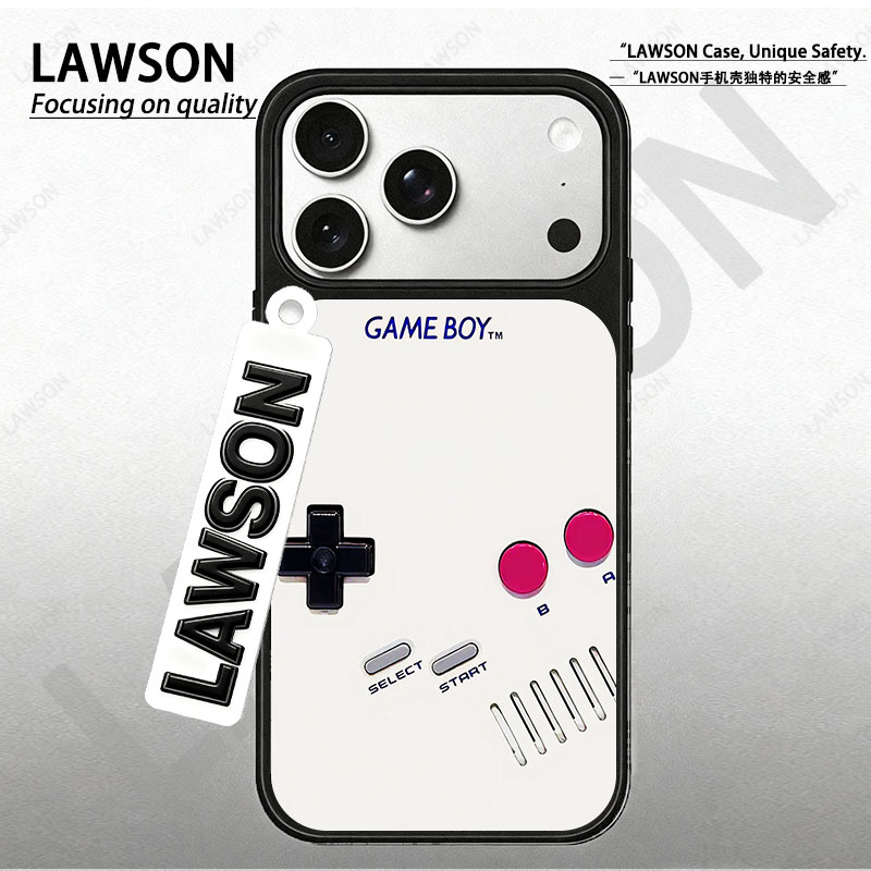 操控面板磨砂磁吸黑边苹果17promax/16/15华为小米防摔防汗手机壳