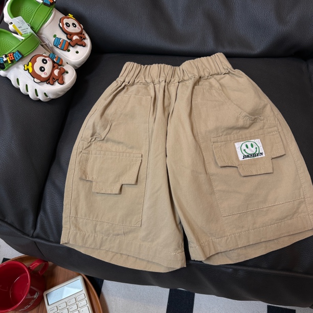 4033（笑脸)男女童潮流时髦休闲百搭洋气夏季短裤