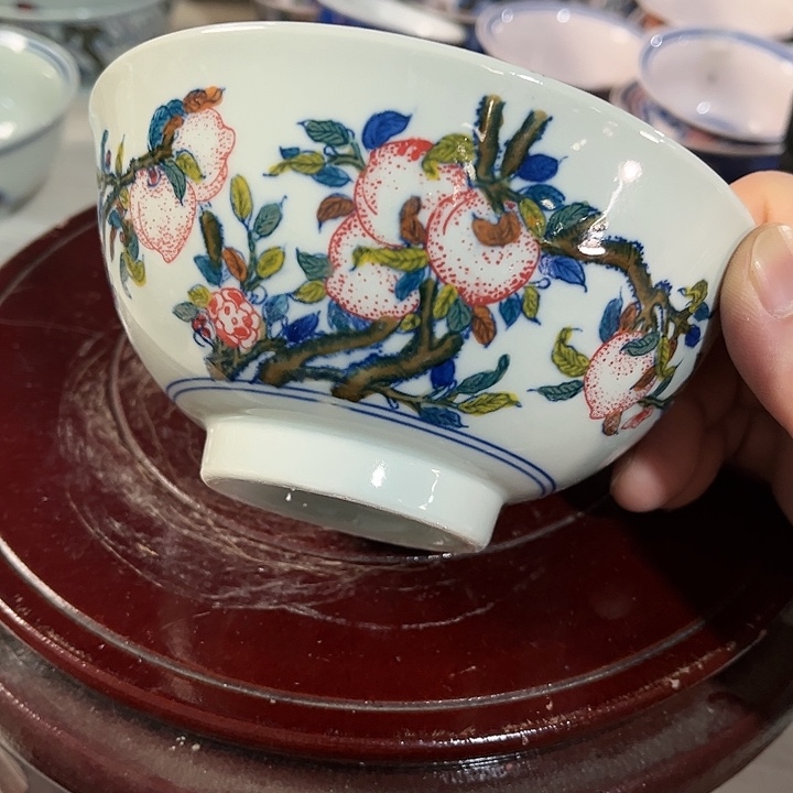 瓷片/////直径13.5厘米……绿。