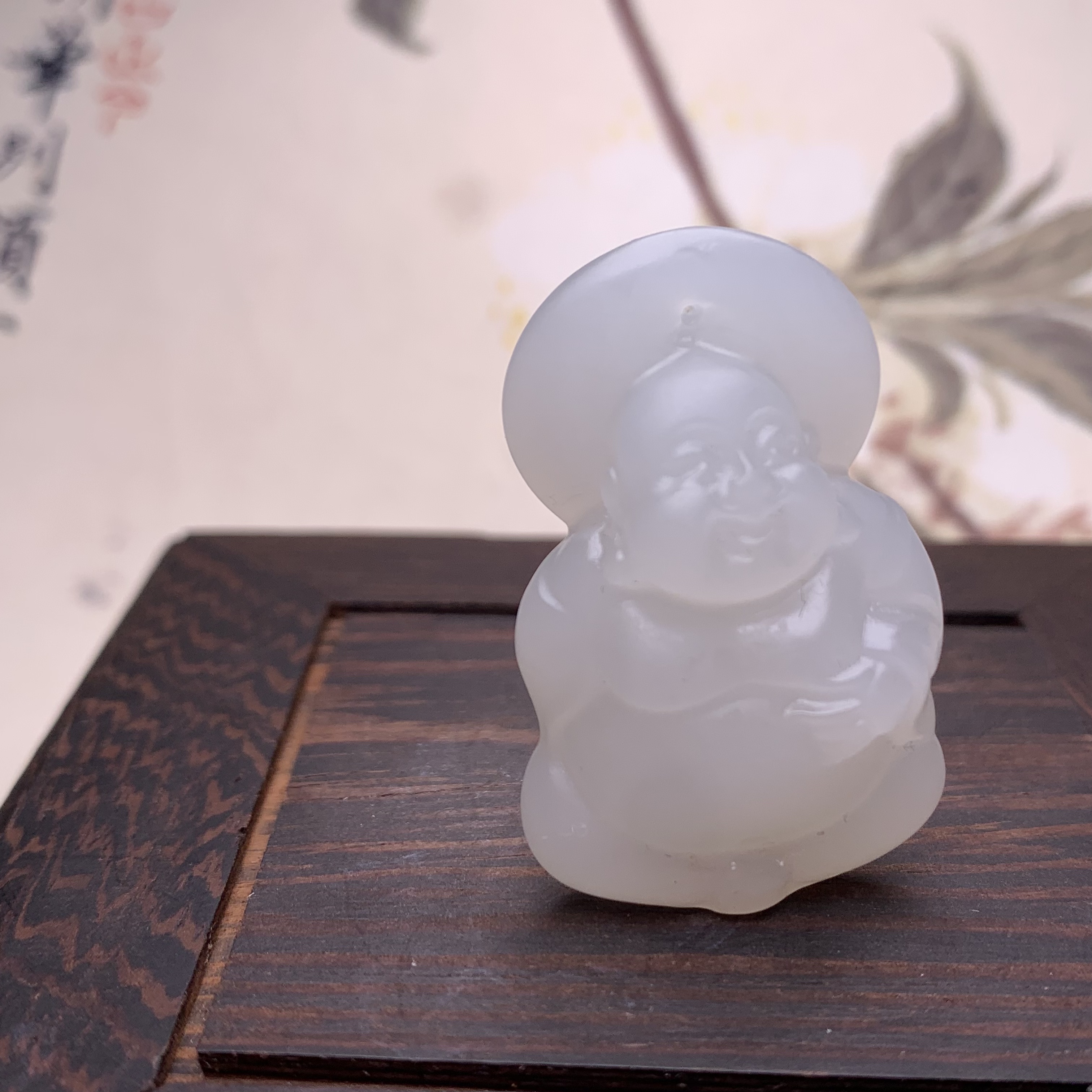 D090珠宝玉石精选和田玉吊坠