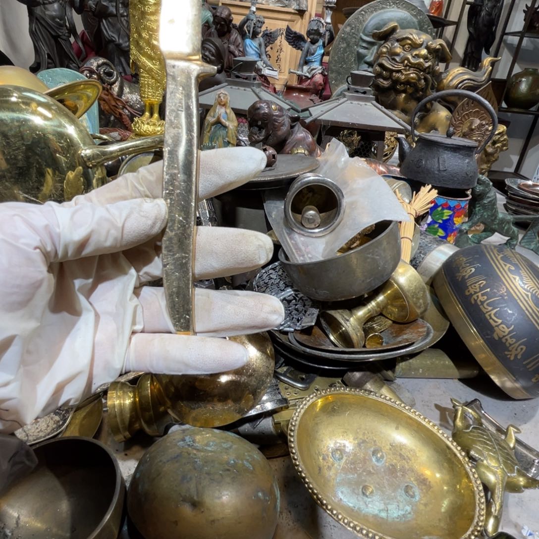 大阪回流铜器摆件18