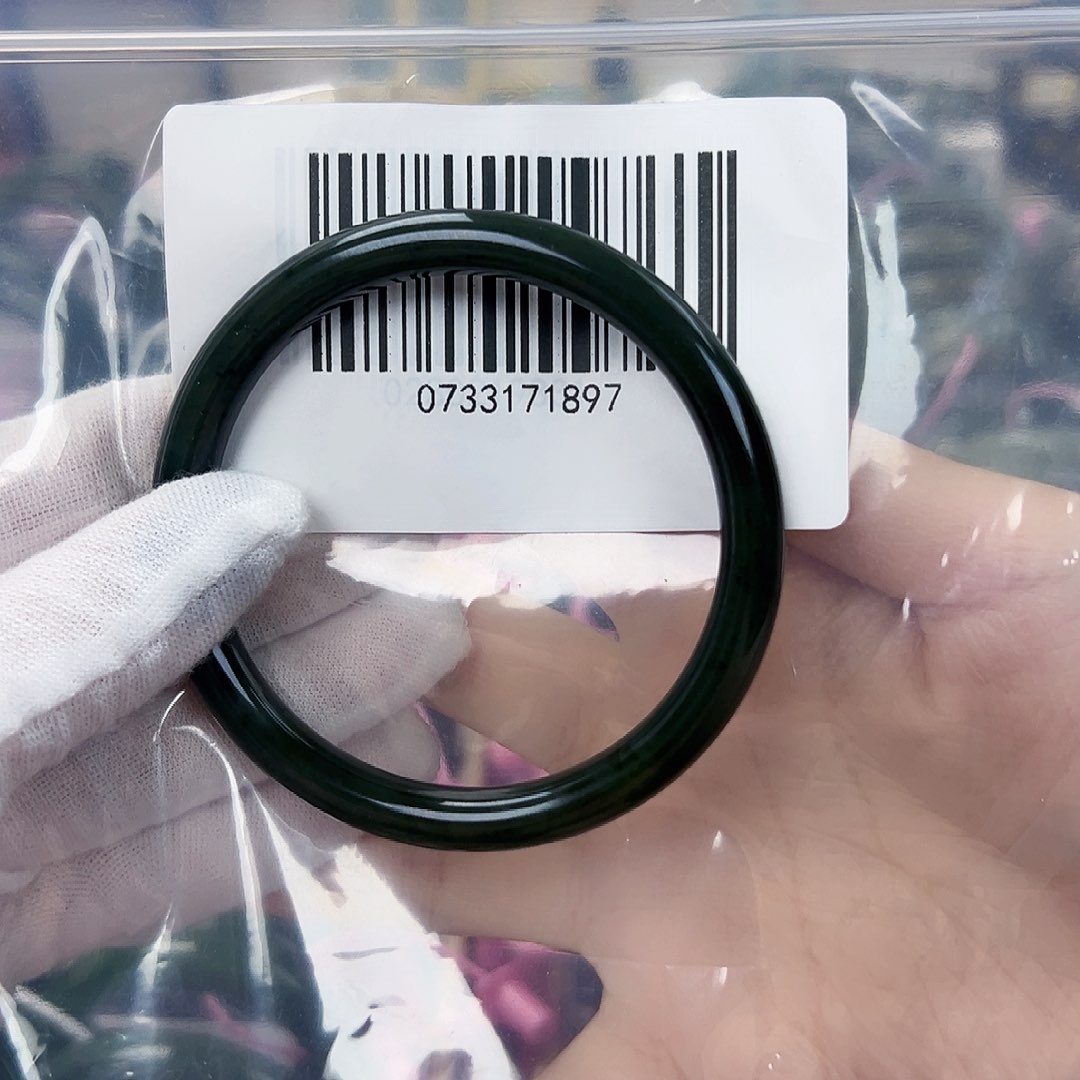 和田玉手镯未镶嵌60