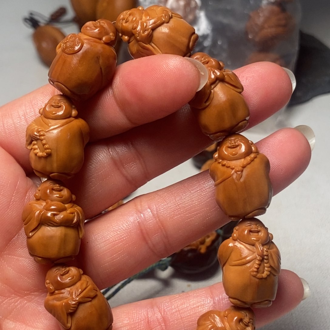 橄榄核手串/手链十大弥勒15