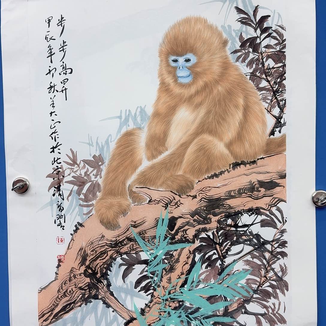 国画多次参加国内外大型画展