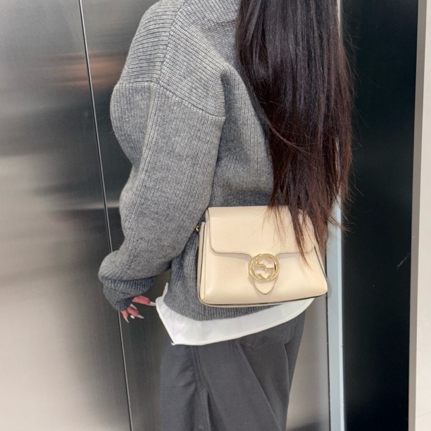 95新 GUCCI/古驰 斜挎单肩包