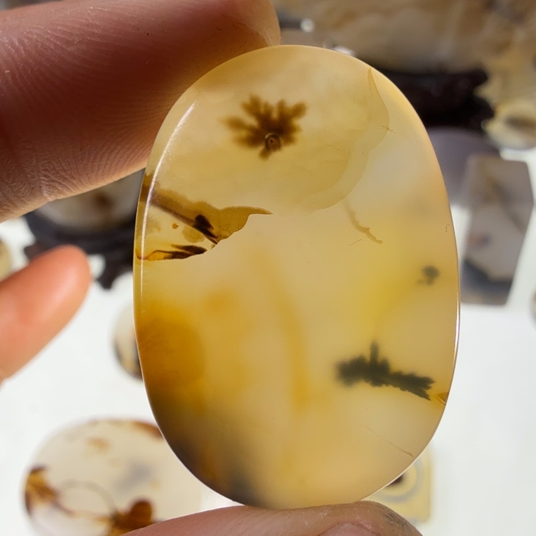 玛瑙/玉髓未镶嵌珠宝半成品