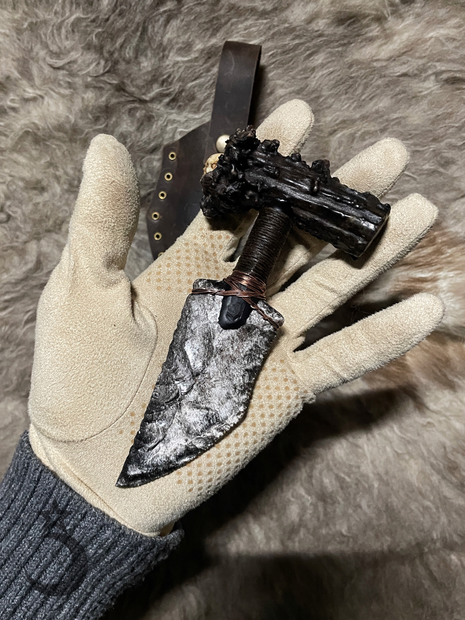 银曜把件/手工打制/可随身精品/辟x之物