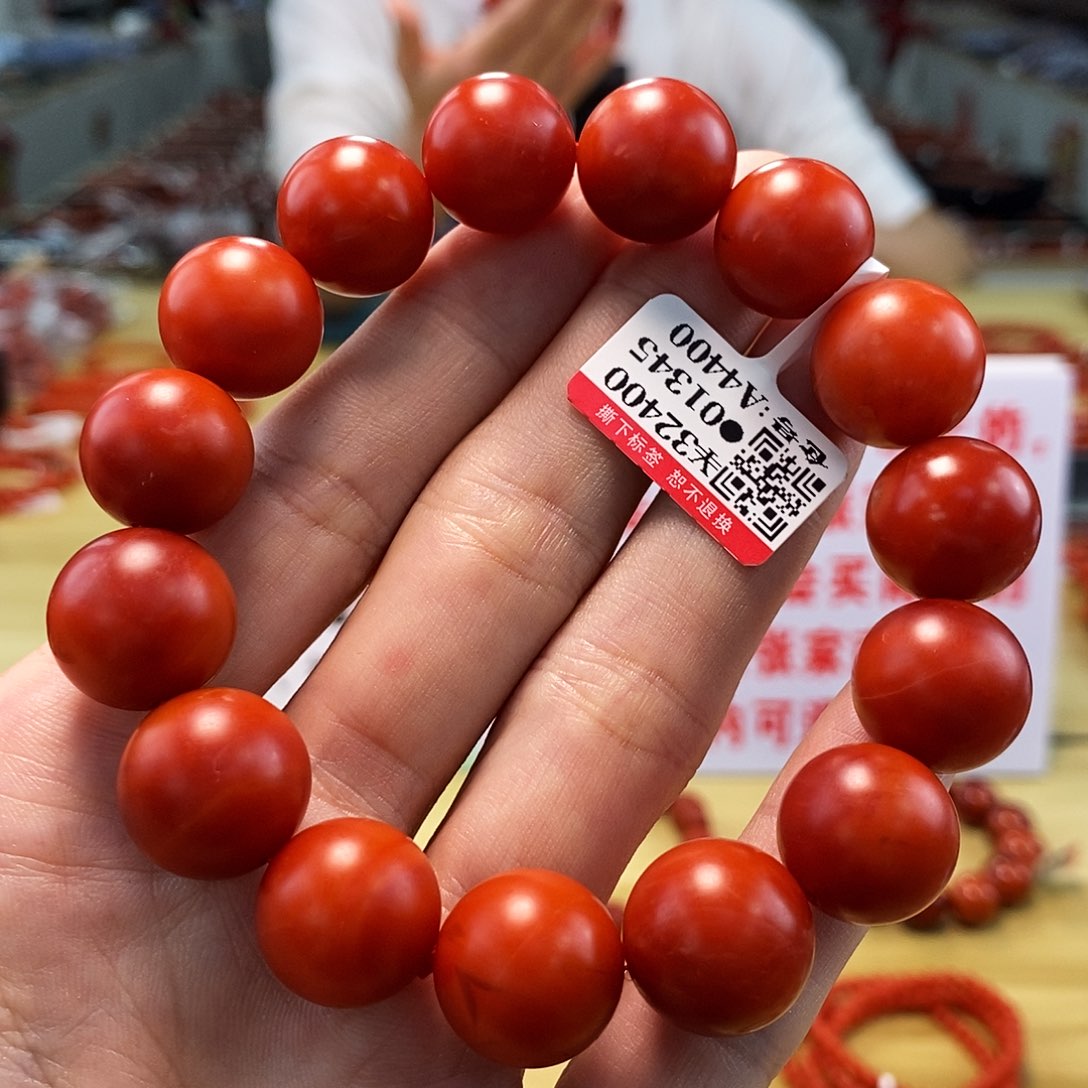 南红玛瑙15mm+   （多样性发一）未镶嵌