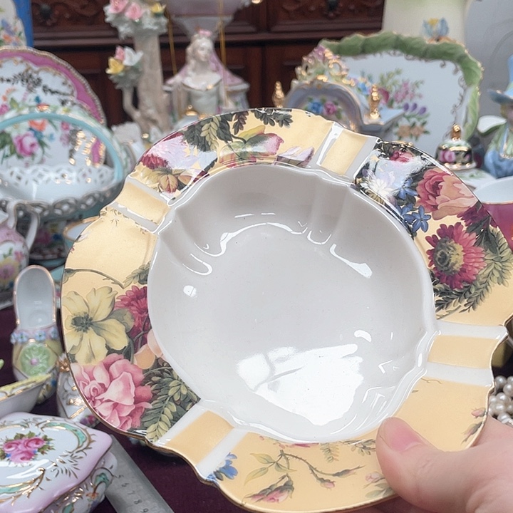 瓷片微瑕摆件摆件家居