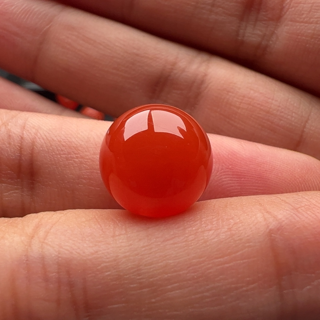 南红玛瑙未镶嵌圆珠13