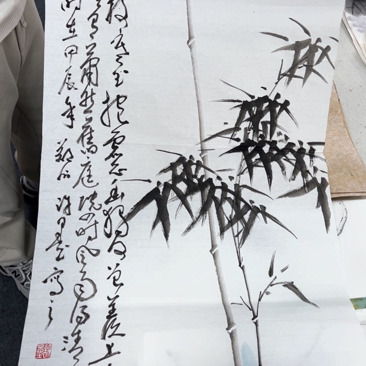 国画纯手绘作品欣赏图