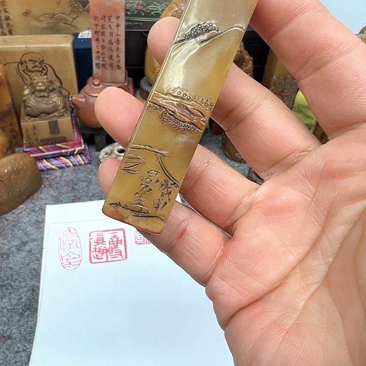 飲***主印石昌化石寿山石雕刻工艺精湛