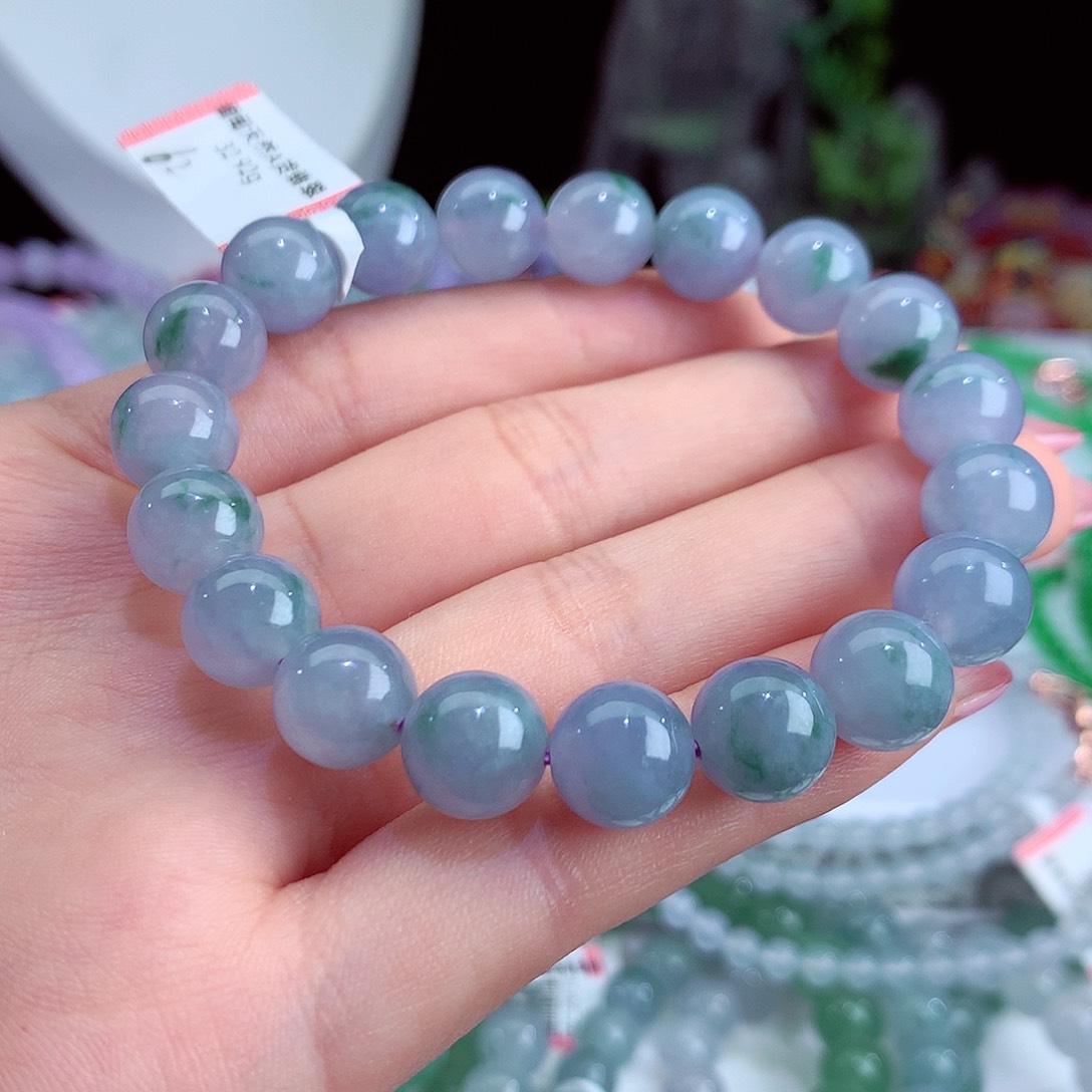 翡翠手链未镶嵌卡10