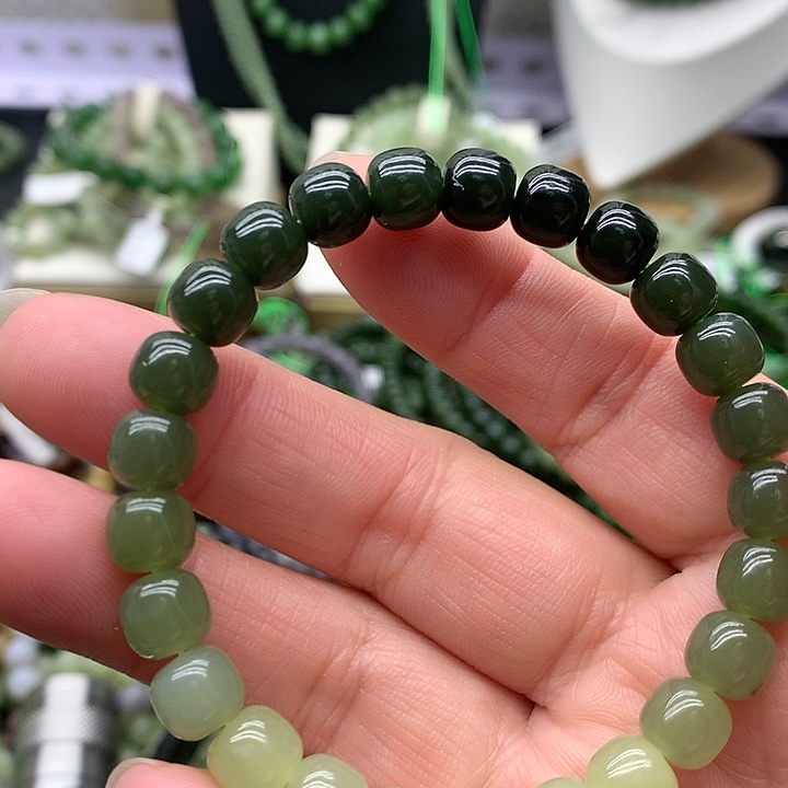 【闪购商品】和田玉手链未镶嵌8