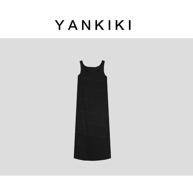 肯豆螺纹长裙 YANKIKI 2025春季新款NEW