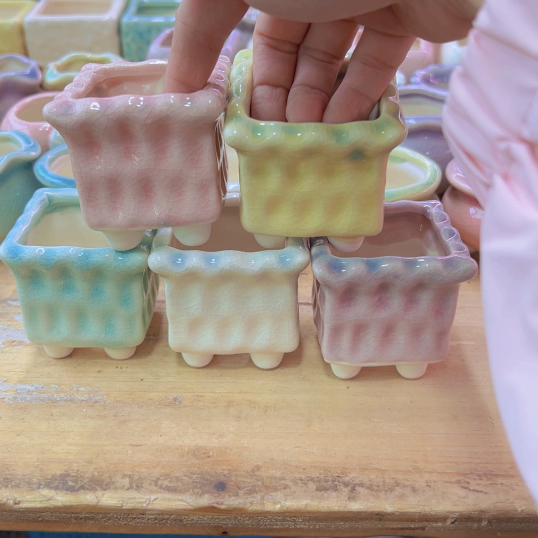 陶瓷花盆当场凑满12包邮