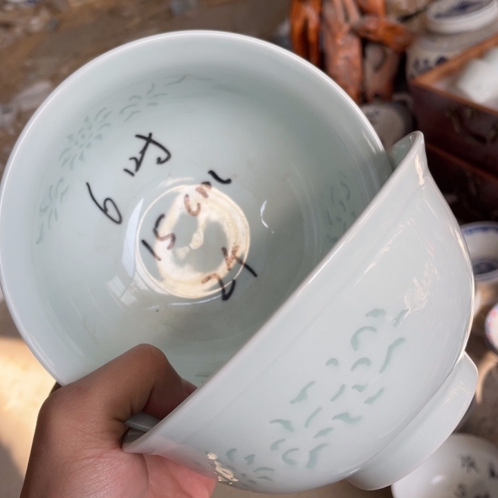 瓷碗景德镇高温细白瓷餐具