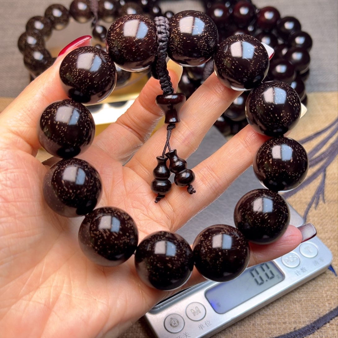 檀香紫檀（小叶紫檀）2.0 12颗满天星