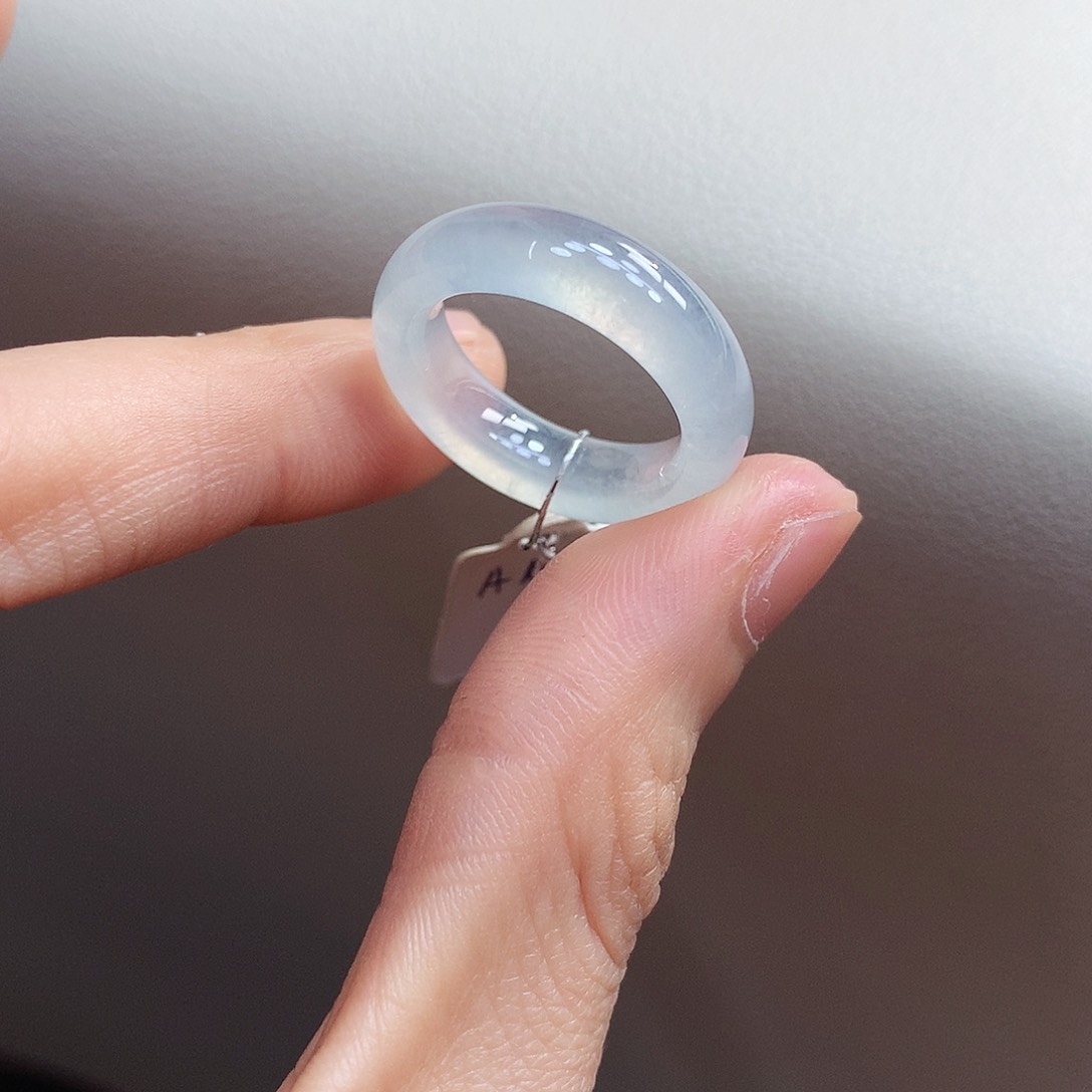 翡翠戒指未镶嵌13-14号