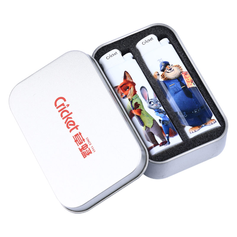 一次性防爆耐高温砂轮打火机礼盒装适合送男女个性创意礼物