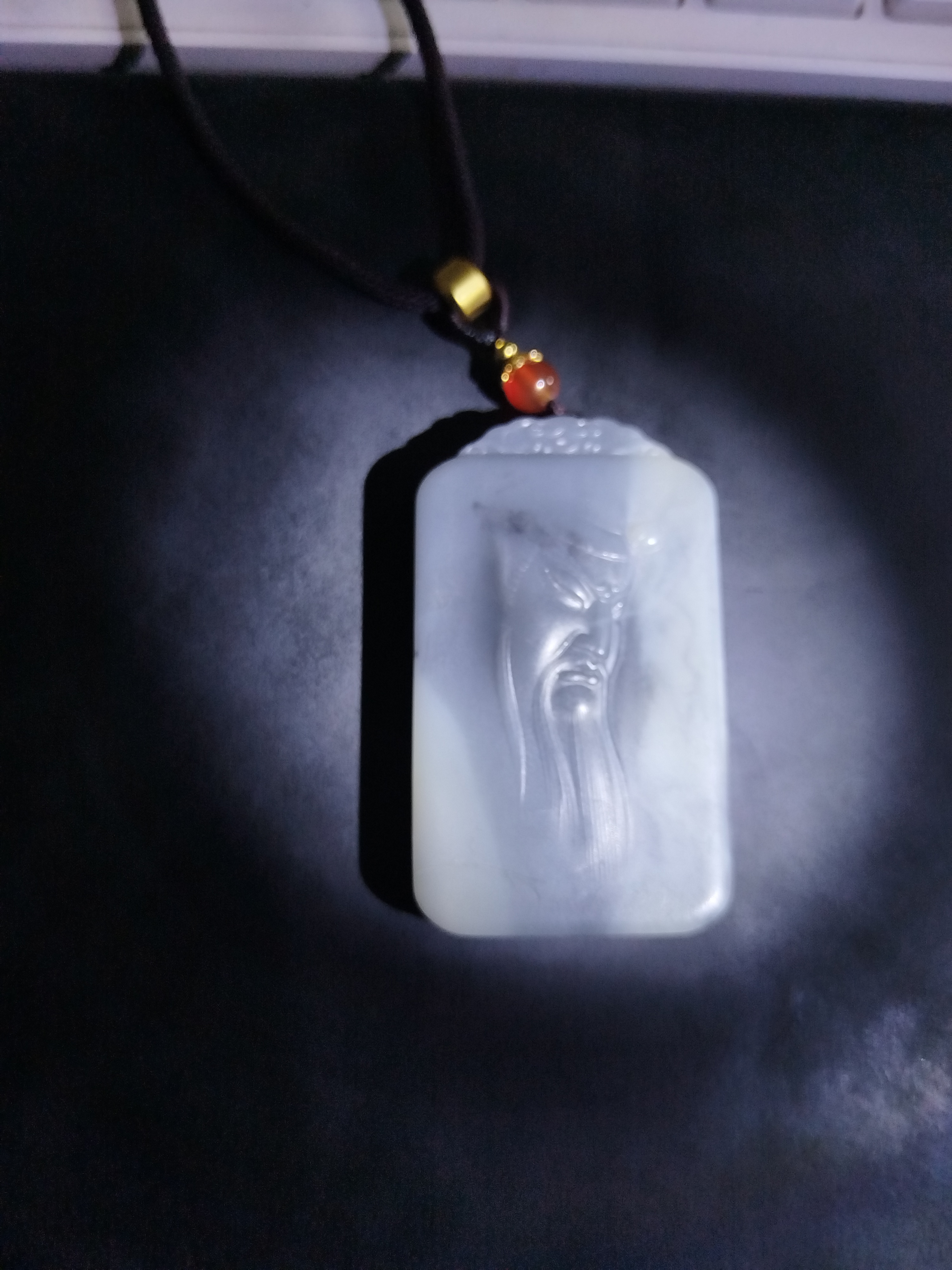 新疆和田玉青花.