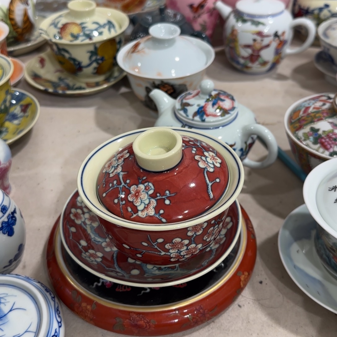 其他陶手绘瓷器，手绘茶具全部处理