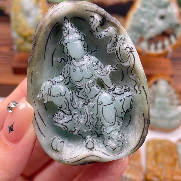 征***→定制翡翠未镶嵌翡翠