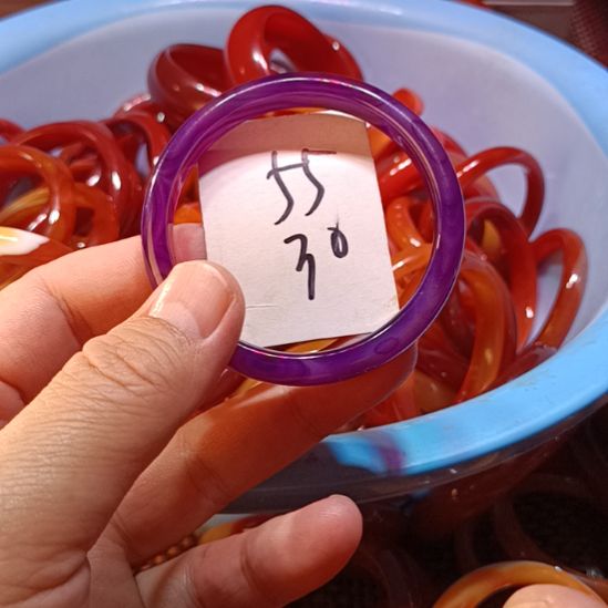 玛瑙/玉髓未镶嵌手镯