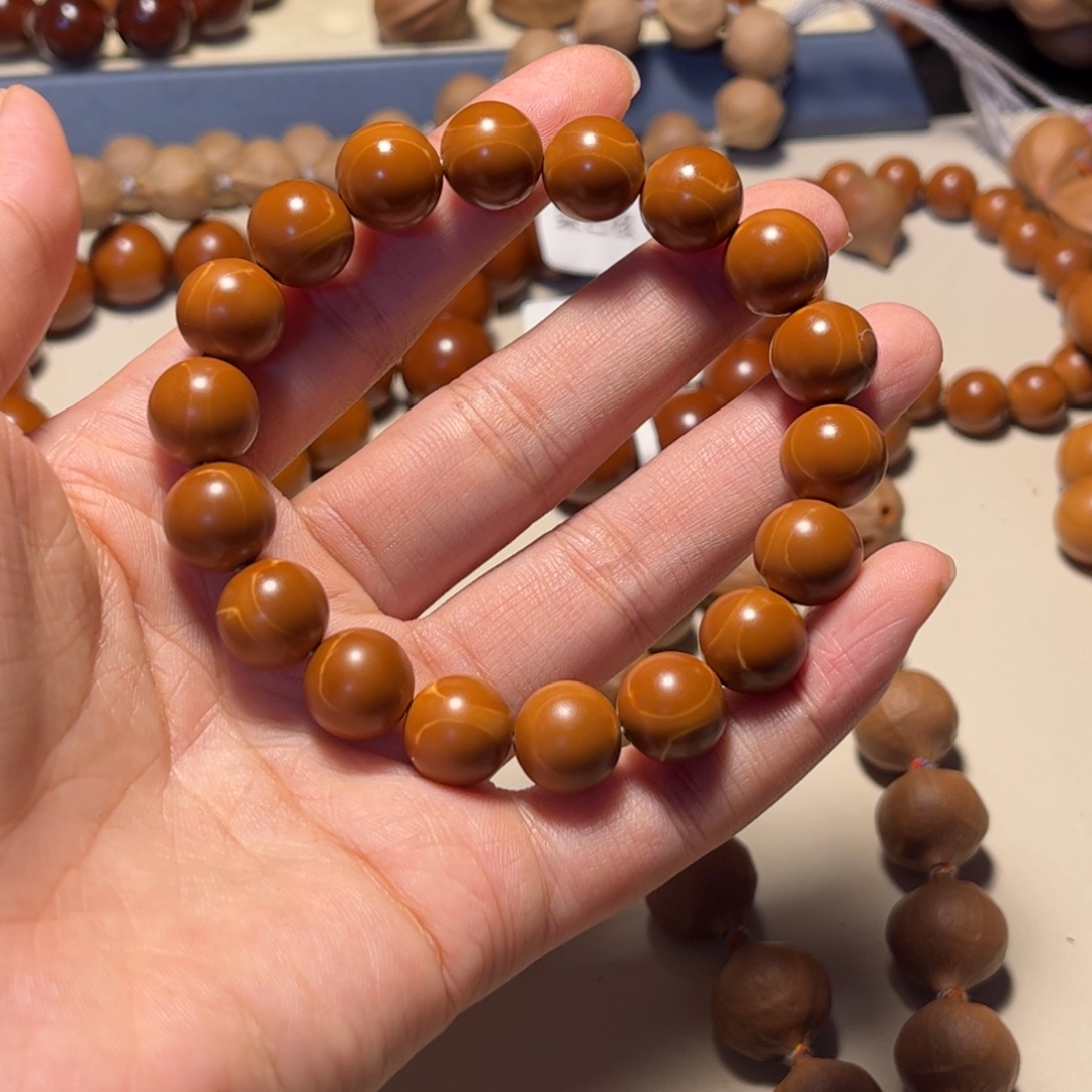 天***行手串/手链橄榄核1.2精品梅林铁核