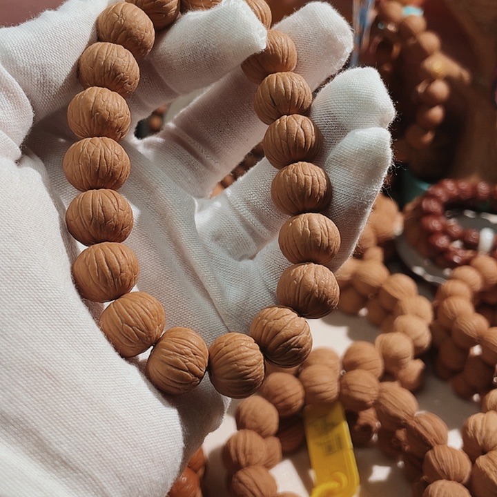 猴头核桃手串大****生磨盘土豪