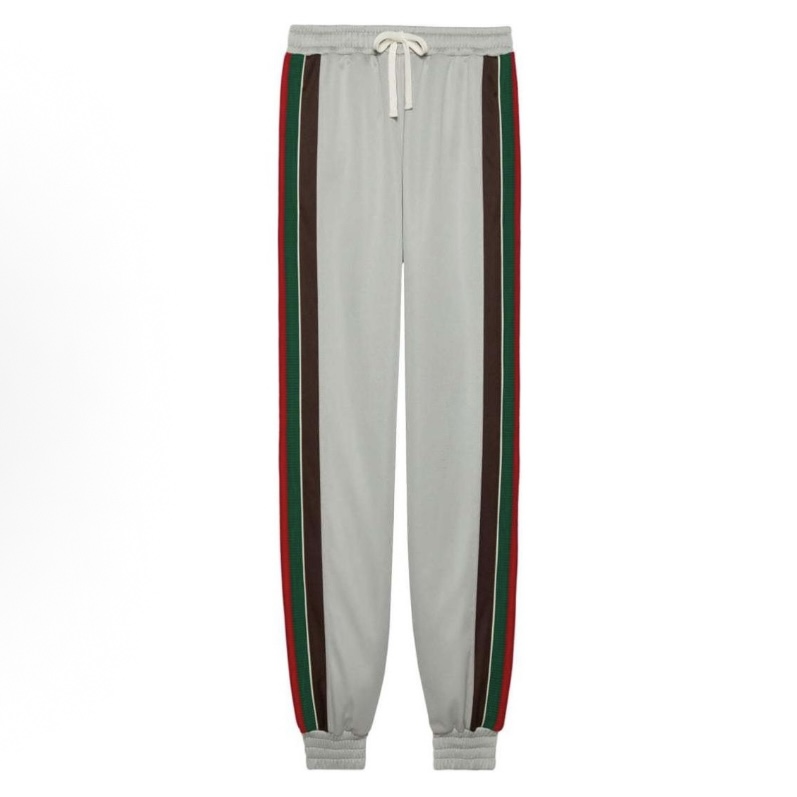 全新未使用 GUCCI/古驰 GUCCI古驰侧条纹抽绳针织运动裤男款