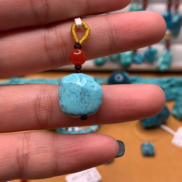 绿松石原矿未镶嵌