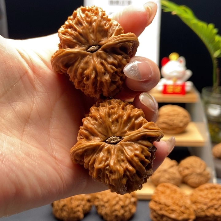 核桃手串/手链爱****?42全家福