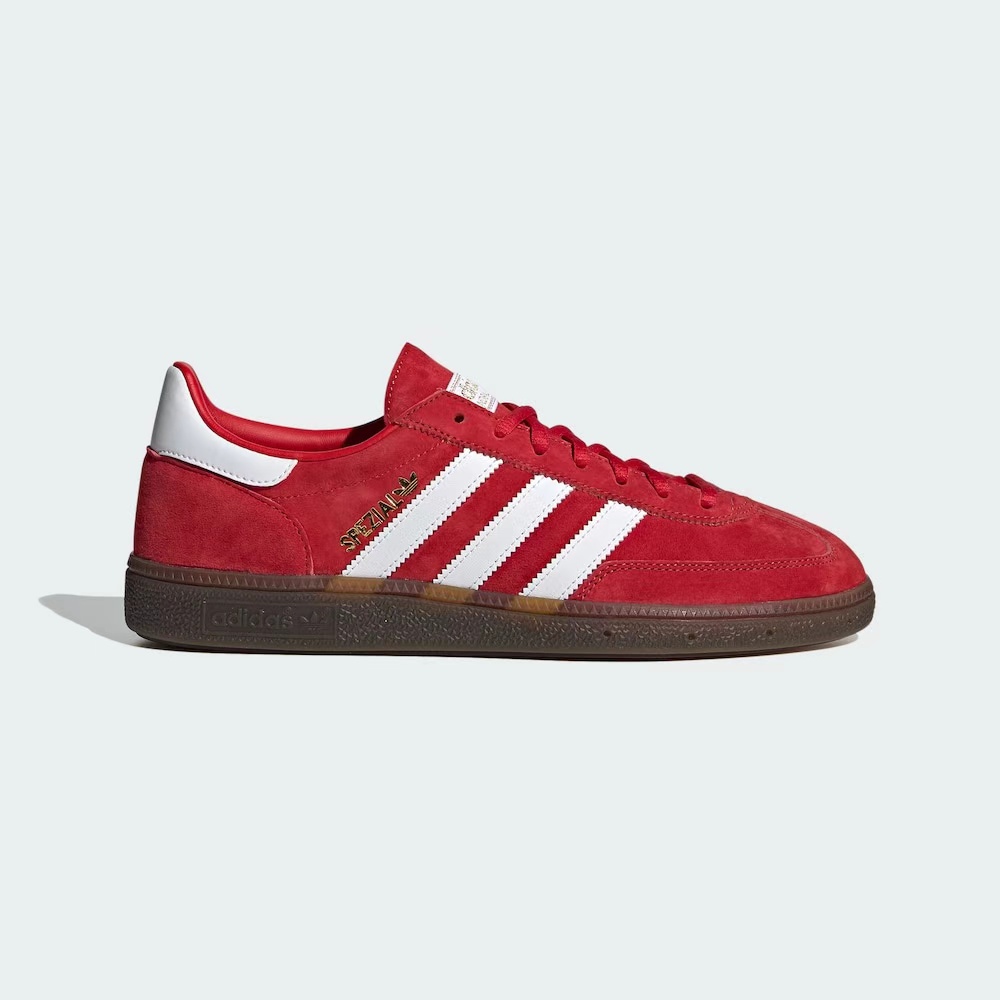 【HN悦方AD】adidas/阿迪达斯三叶草红色中性低帮休闲T头鞋 FV1227
