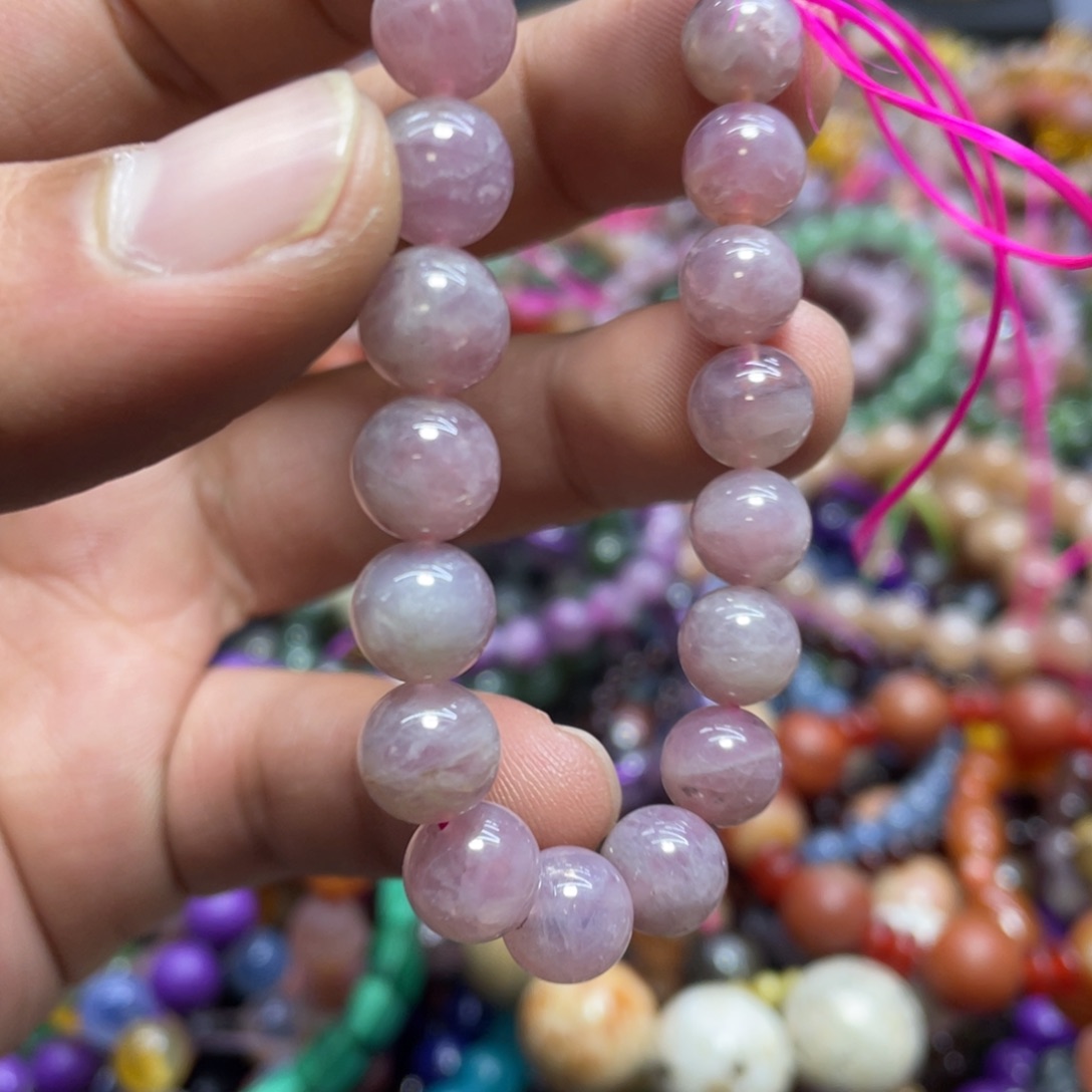 紫晶颈饰银S800镀金镶嵌