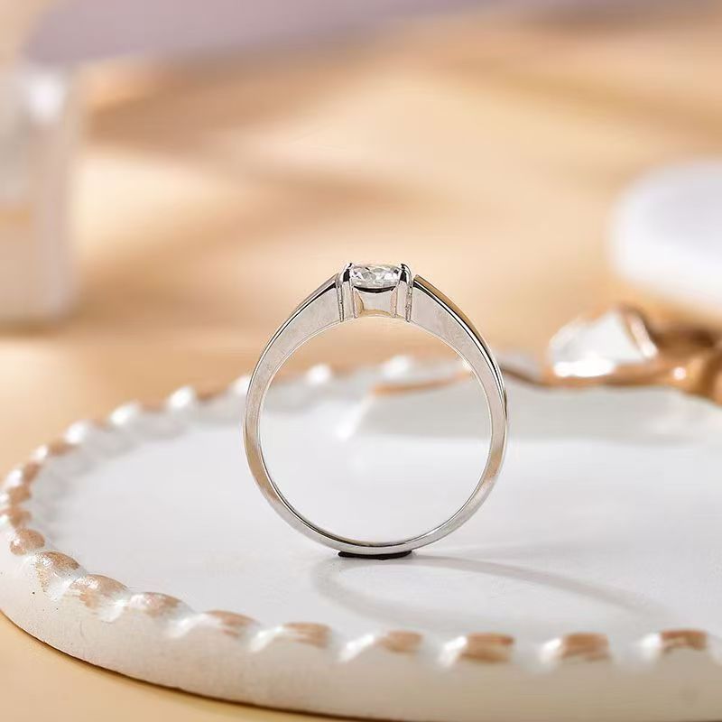 【比利之星】BLZX-高端奢华定制  光面男式  戒指1ct