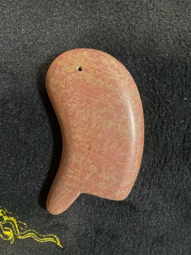 泗水圣石砭石加大加厚刮痧板