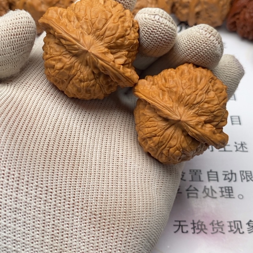 【闪购商品】把件文玩核桃40南瓜墩