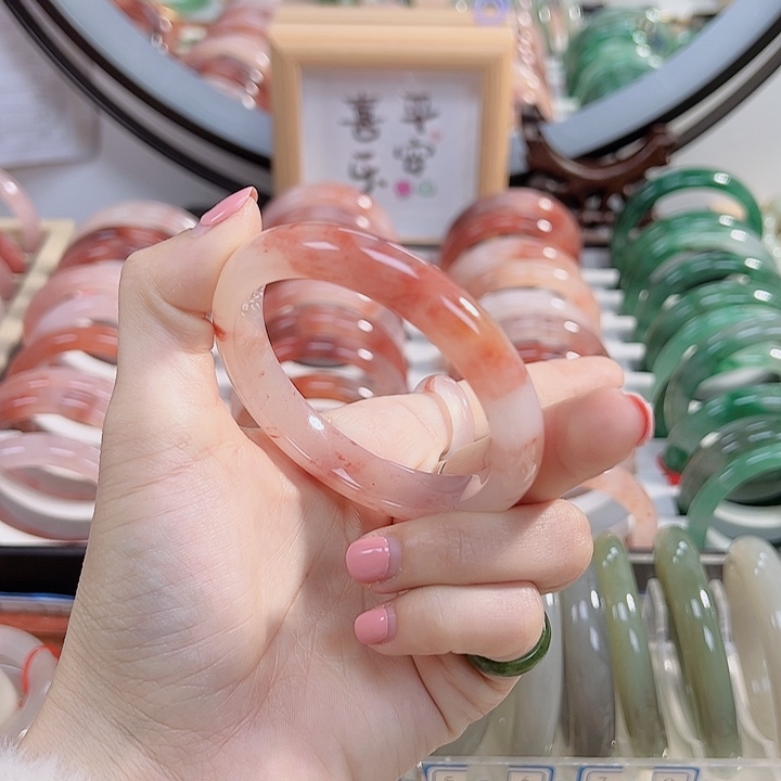 石英质玉手镯未镶嵌⊙*⊙