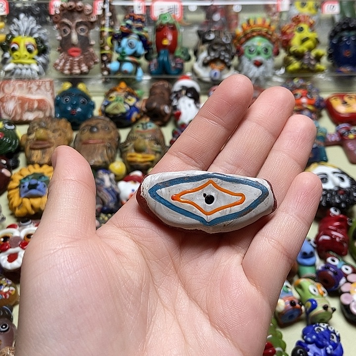 琉璃颈饰塞浦路斯单眼047