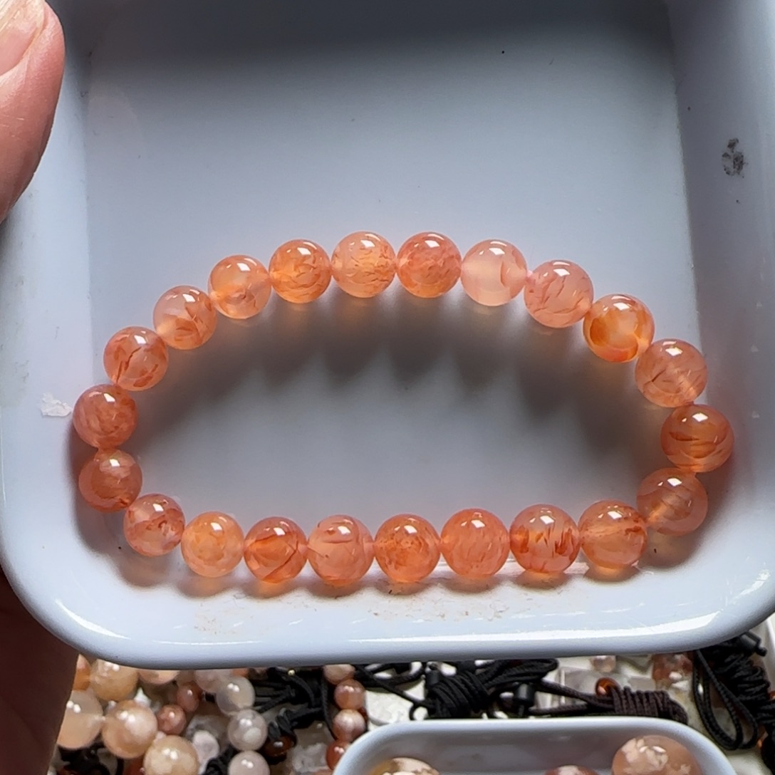 未镶嵌玛瑙/玉髓珠宝半成品