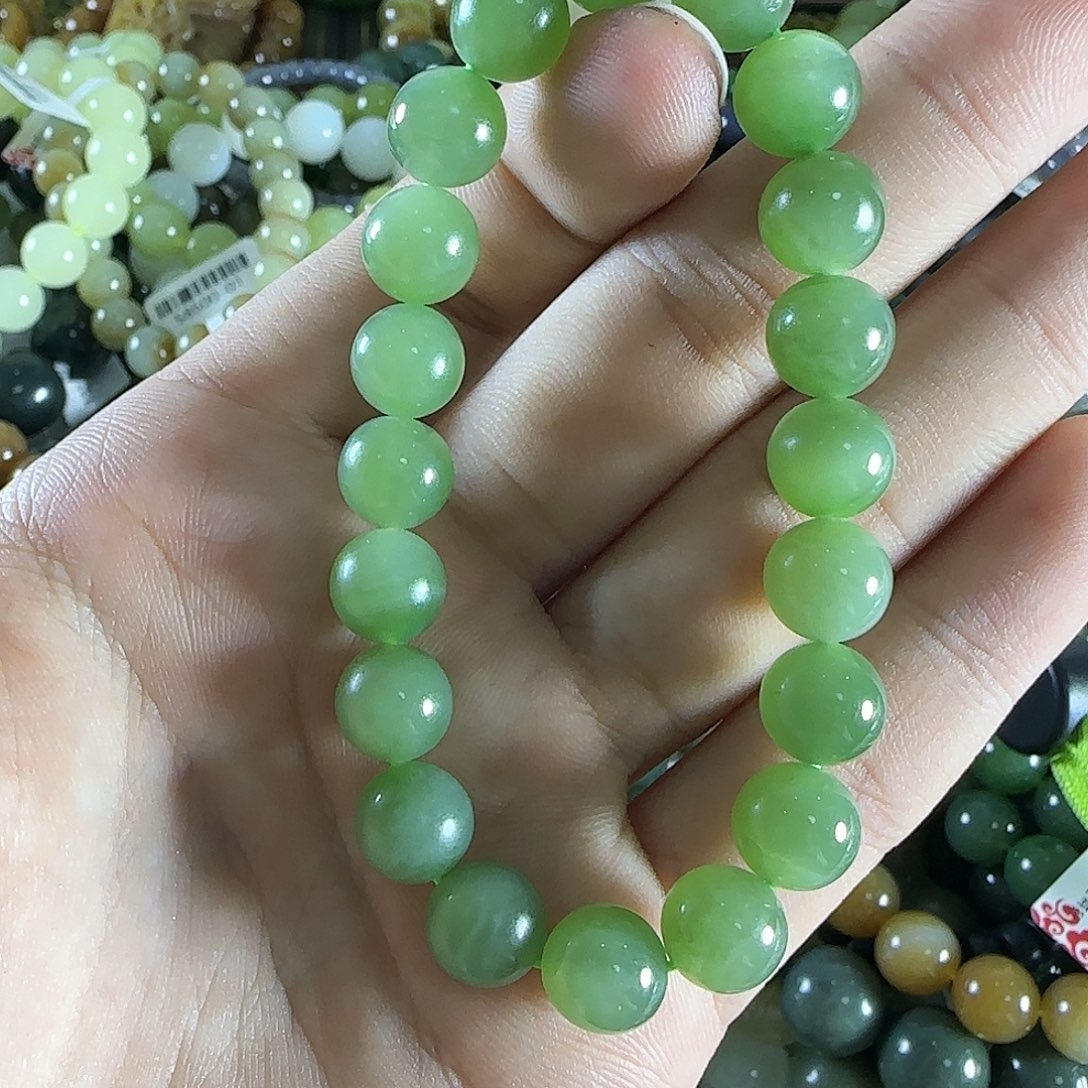 和田玉手链未镶嵌24